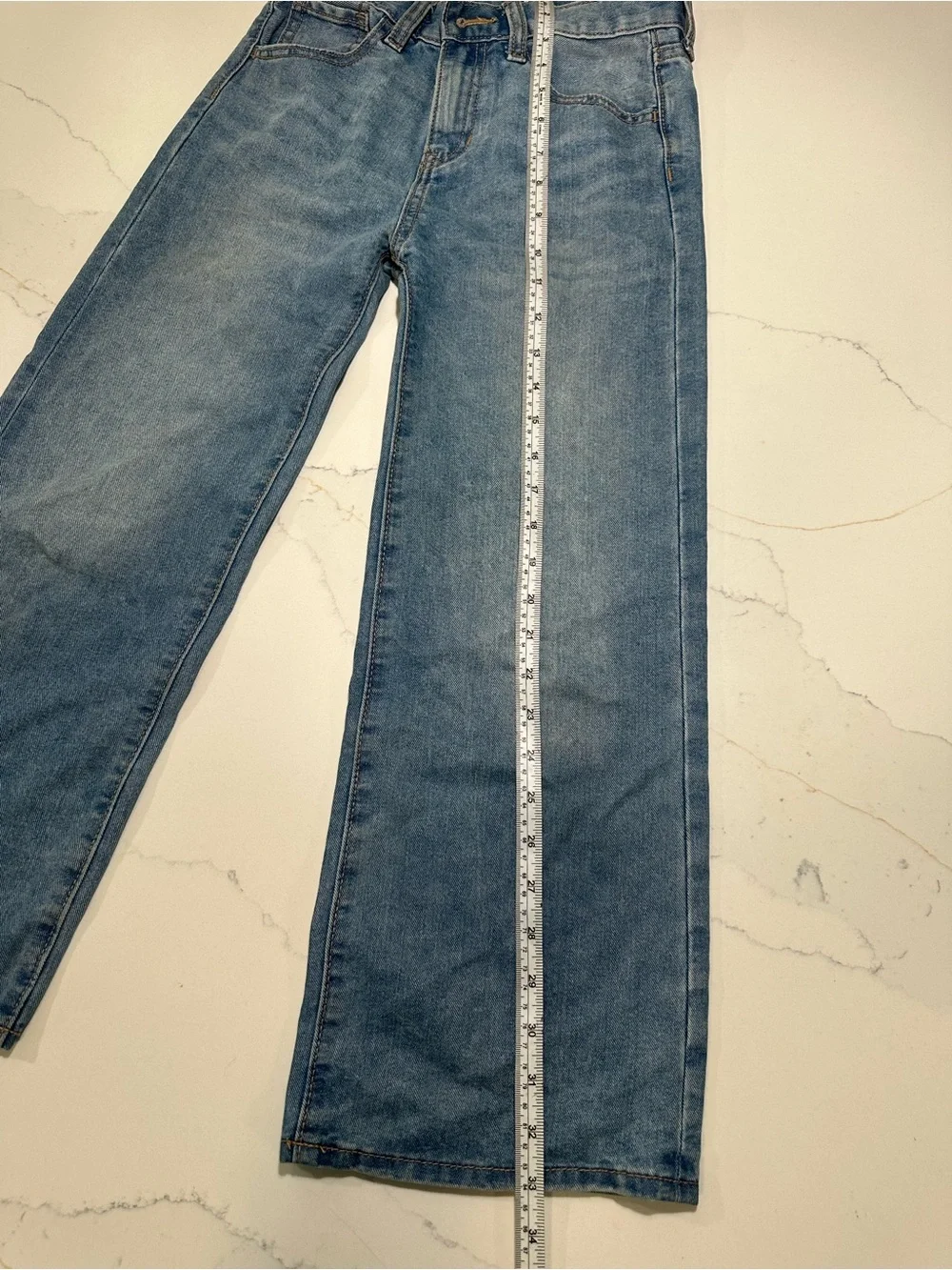 Old Navy Women's Wide-Leg Jeans in Light Blue Denim
